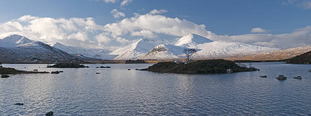 istock Lochan na h-Achlaise in Winter (Panorama) 92504593