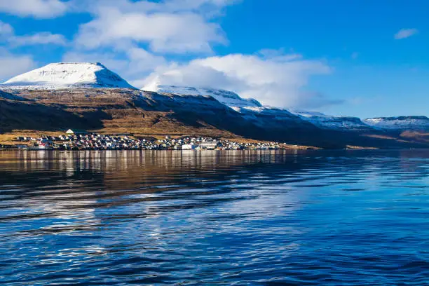 fjord in faroe islands