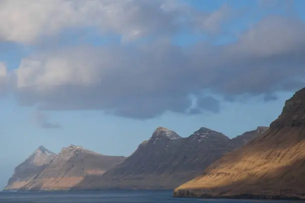 fjord in faroe islands