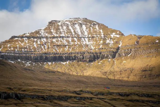 mountain in faroe islands