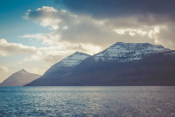 fjord in faroe islands