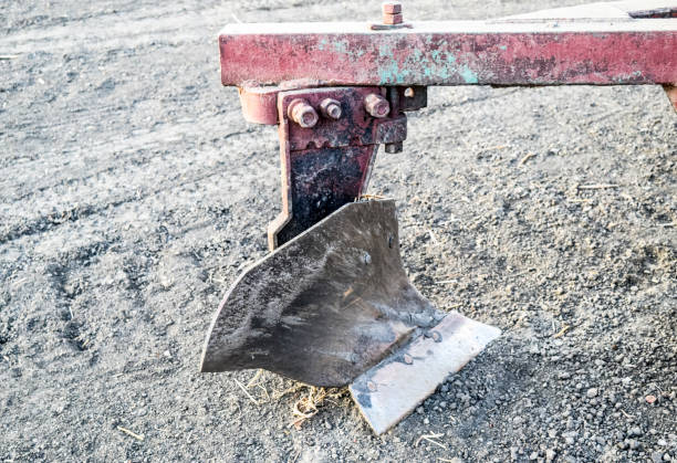 Plow on trailer for tractor. Plow for plowing soil. Trailer Hitch for tractors and combines. Trailers for agricultural machinery.