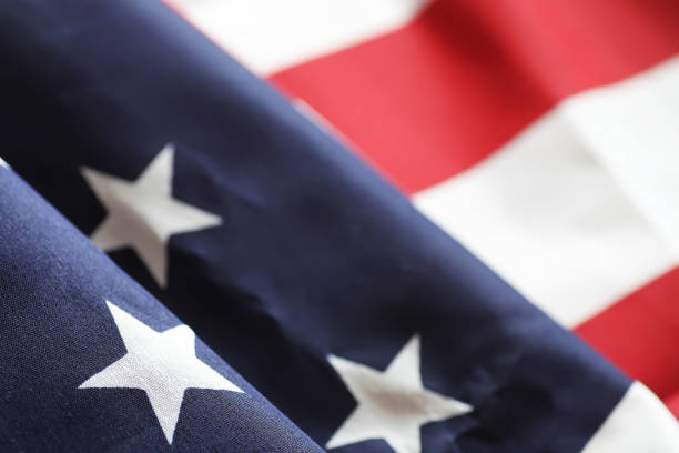 istock American flag on a wooden texture table 925060046