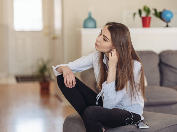 istock Young woman serious mood 925066932