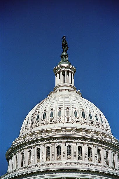 Capitol Building Dome stock photo