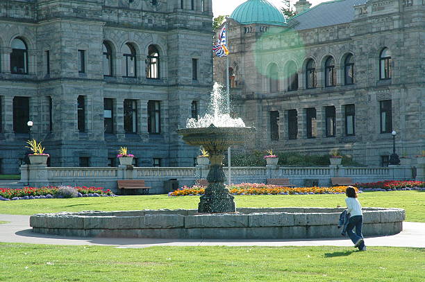 istock Girl Playing in Fountain 92507058