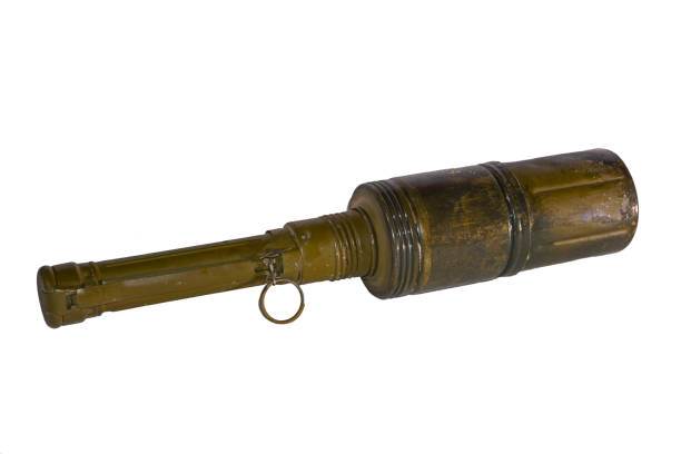 istock old anti-tank hand grenade on white background 925071962