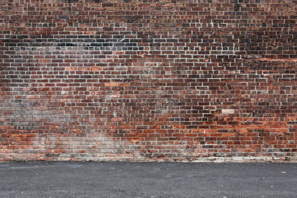 istock Old Terracotta Brick Wall  And Sidewalk, 925082520