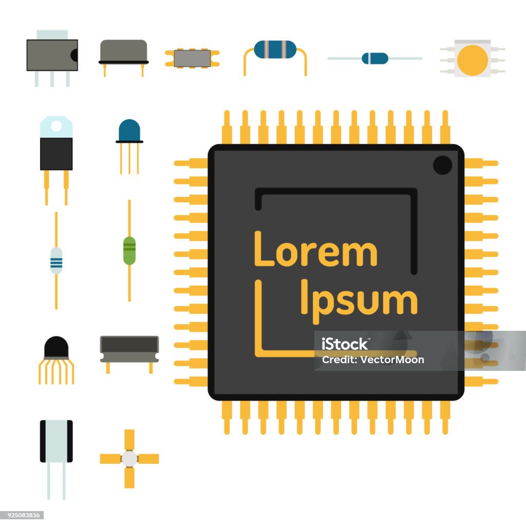 Computer Chip Technology Processor Circuit Motherboard Information ...