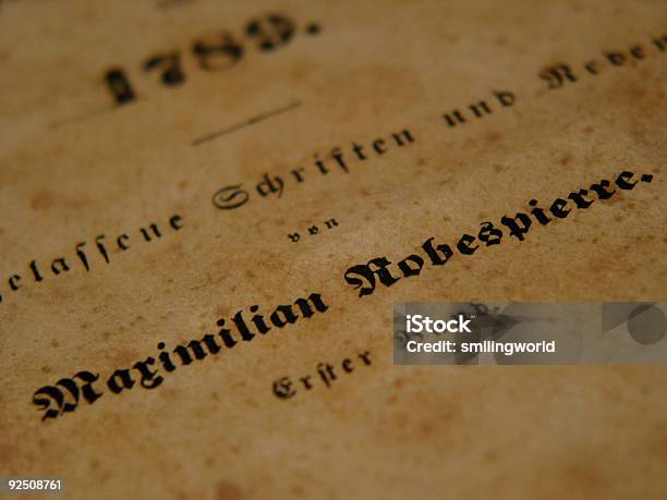 Maximilian Robespierre Stock Photo - Download Image Now - French Revolution, Old-fashioned, Photography