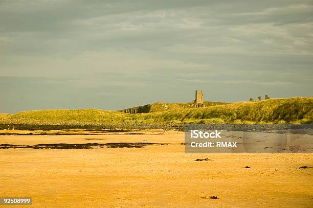 Zamek Dunstanburgh - zdjęcia stockowe i więcej obrazów Northumberland - Northumberland, Alnwick, Anglia