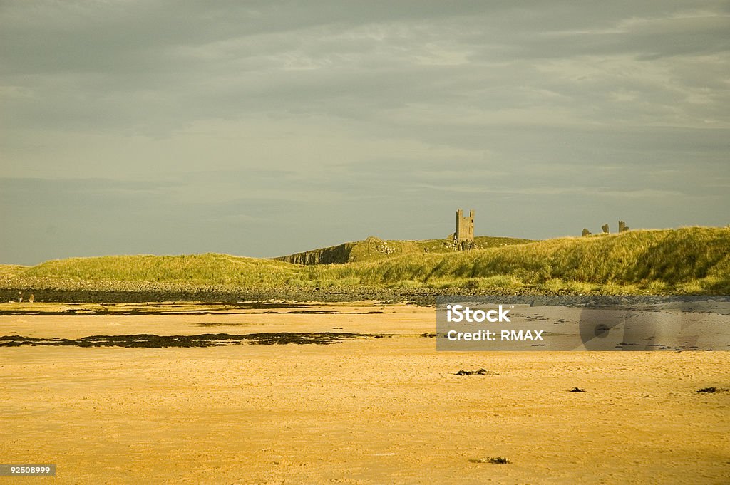 Castelo de Dunstanburgh - Royalty-free Northumberland Foto de stock