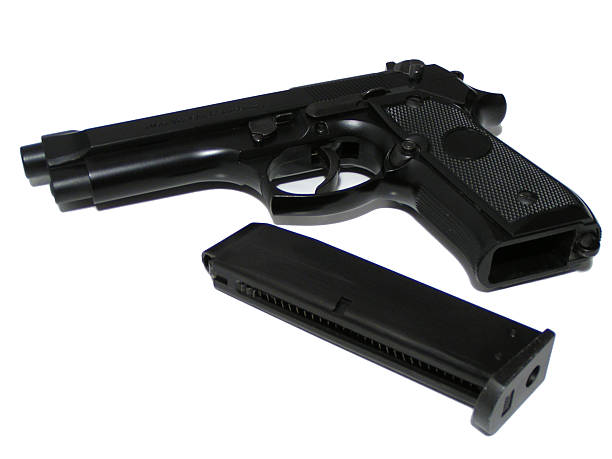 Cтоковое фото Beretta pistol, огнестрельное оружие, огнестрельного оружия-изолированные