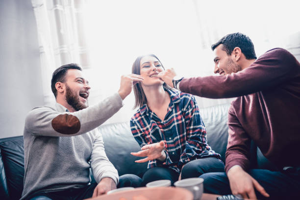 istock Group of Friend Eating Snacks, Conversing and Having Fun Time Together 925092864