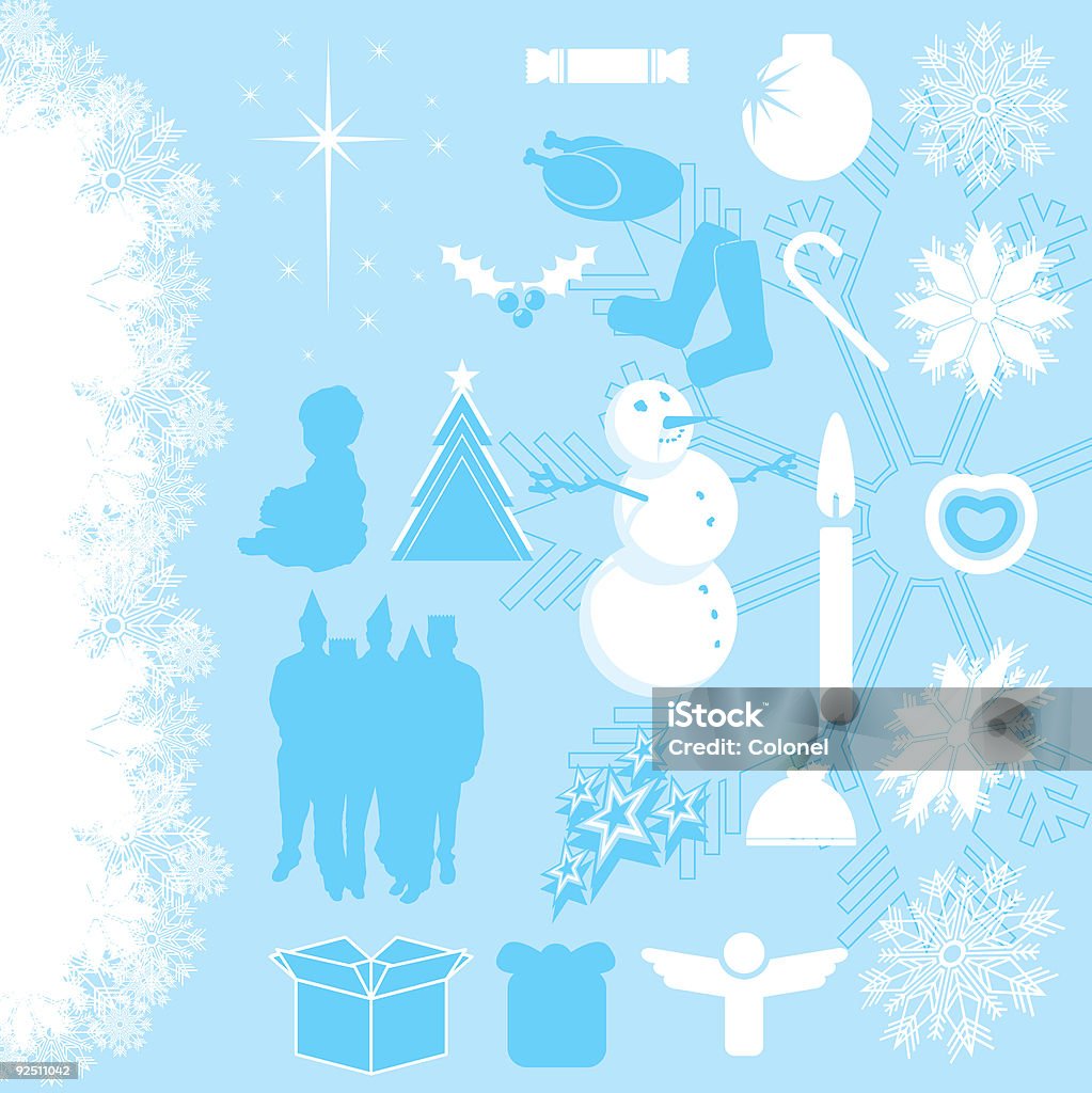 Christmas Elements 1 (vector)  Adult stock illustration
