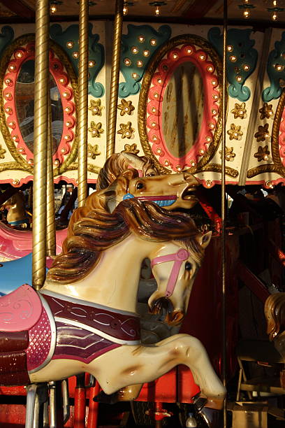 istock Merry go Round Horses 92511185