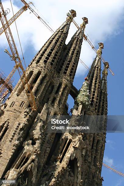 Barcelona 사그라다 친숙한 건설 산업에 대한 스톡 사진 및 기타 이미지 - 건설 산업, 건축, 건축하기