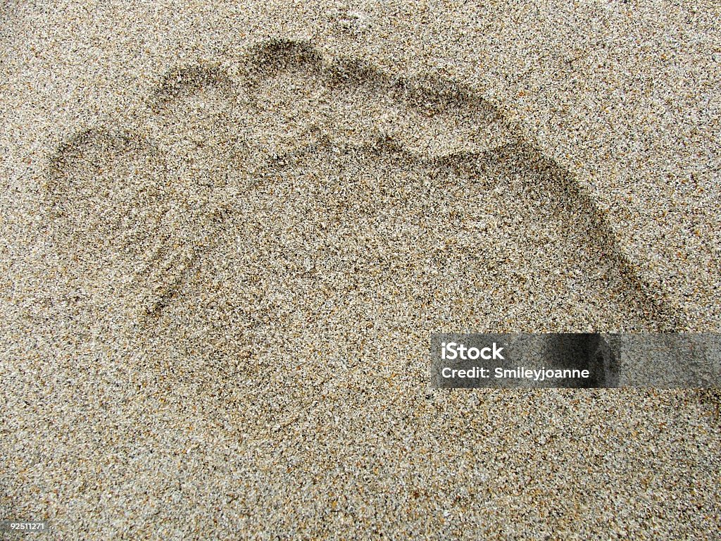 Empreintes dans le sable - Photo de Aspiration libre de droits