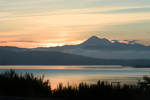 Sunrise over Cascade National Park
