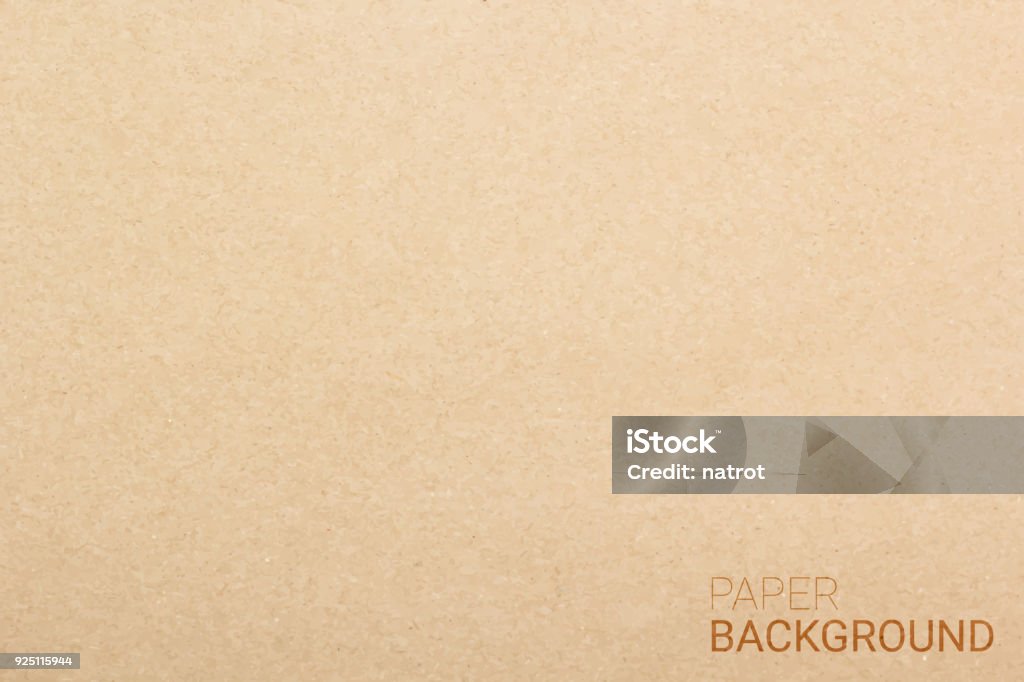 Brown paper texture background. Vector illustration eps 10 Brown Paper stock vector