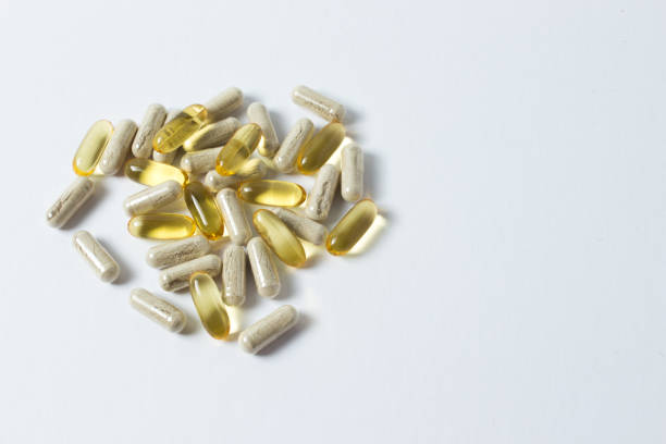 istock Drugs pills on a white background - Copy Space 925126200