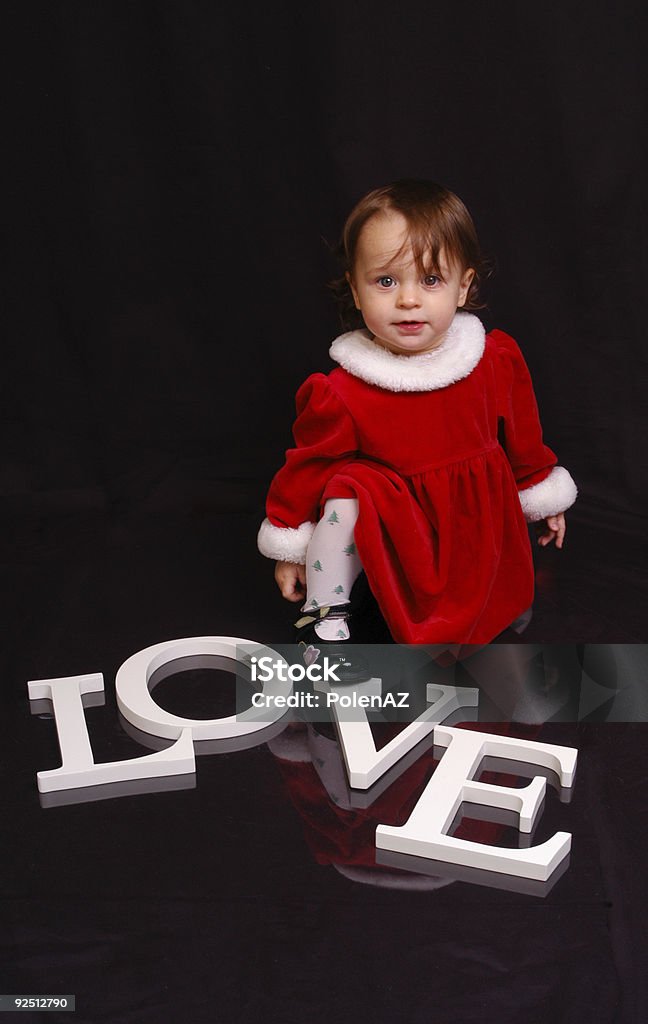 Santa bambino - Foto stock royalty-free di Amore