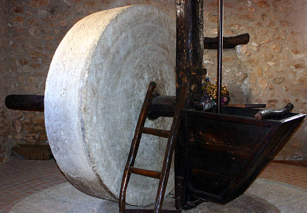 istock Olive Press in an old mill, Spain. 92512900