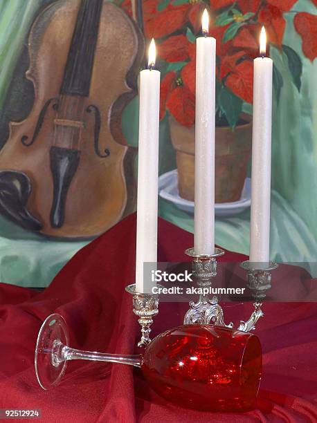 Christmas Arrangement Stock Photo - Download Image Now - Arrangement, Artist's Canvas, Burning