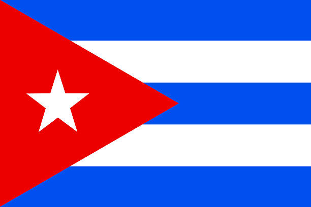 Bекторная иллюстрация Куба Флаг-ВЕКТОР
