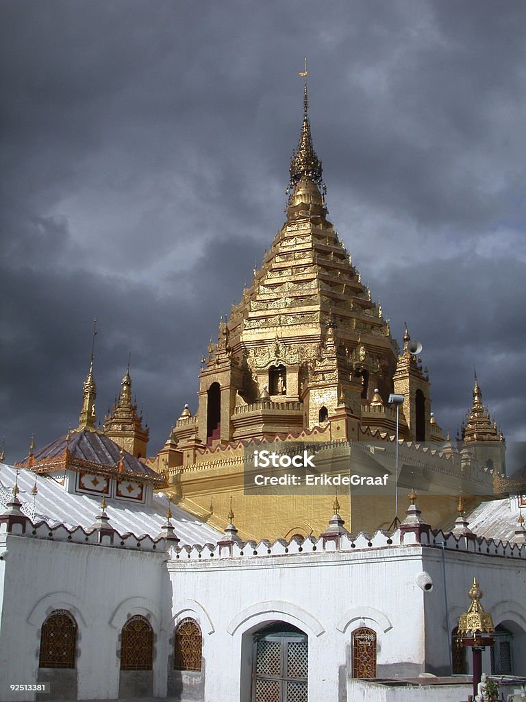 Birmański temple - Zbiór zdjęć royalty-free (Architektura)