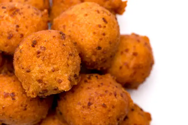 Hushpuppies, an Classic Souther Side of Fried Cornbread Balls