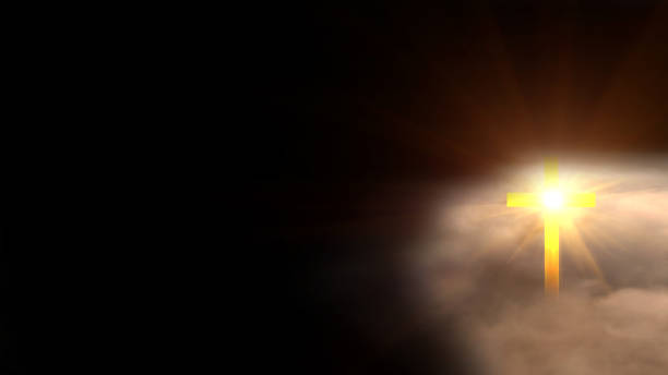 istock God Concept, Cross on Heaven 925138446