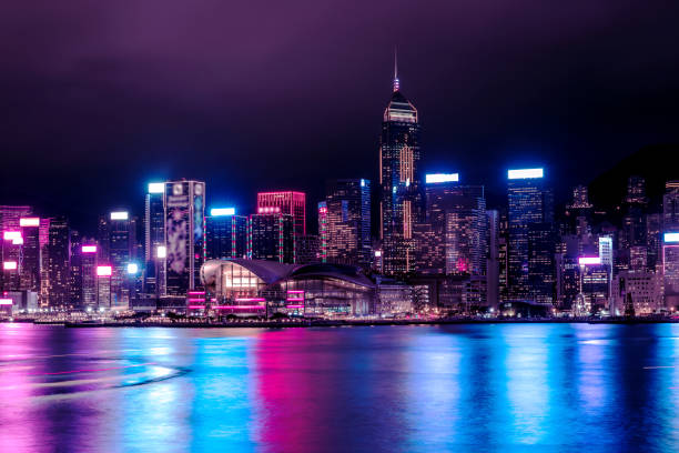 istock Hong Kong cityscape at night 925141154