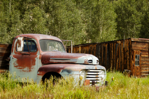 Rusty Ford Truck