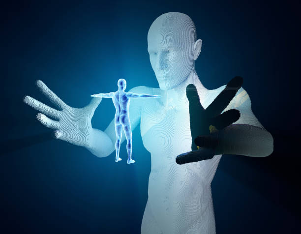 Human Tech Devolution Images Evolution Of Mankind Stock Photos, Pictures & Royalty-Free Images - iStock