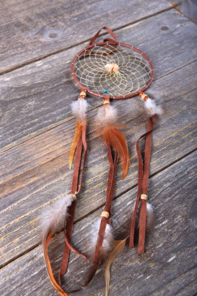 istock Dreamcatcher on the wooden surface 925147626