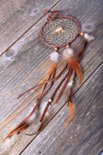 istock Dreamcatcher on the wooden surface 925147628