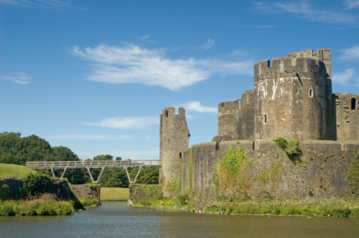 Caerphilly Castle, Wales