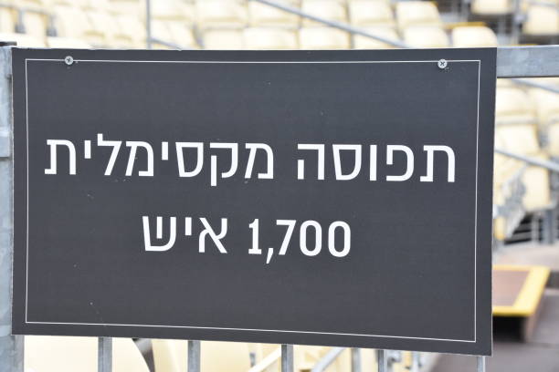 Maximum occupancy is 1700 people-SIGN