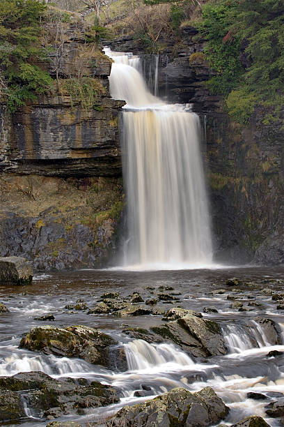 Thornton Force waterfall stock photo