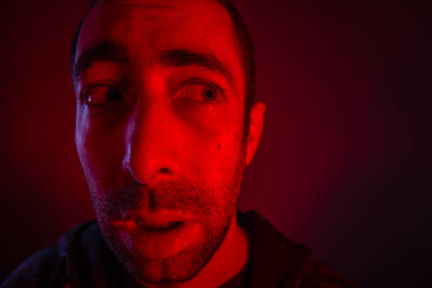 istock Man with shocked facial expression looking a side 925164762