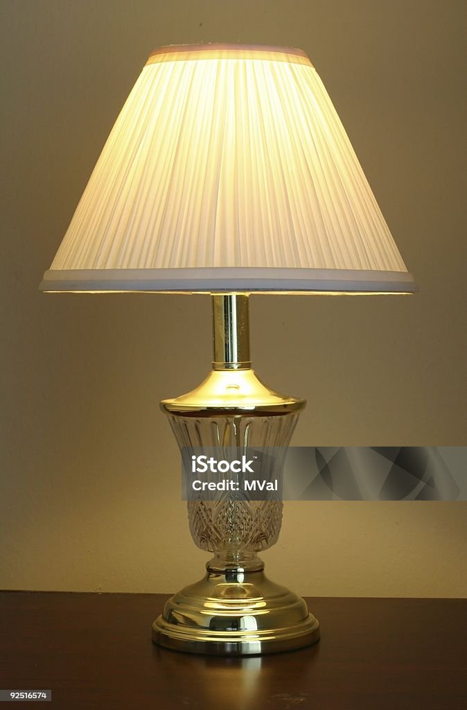 Table lamp  12 O'Clock Stock Photo