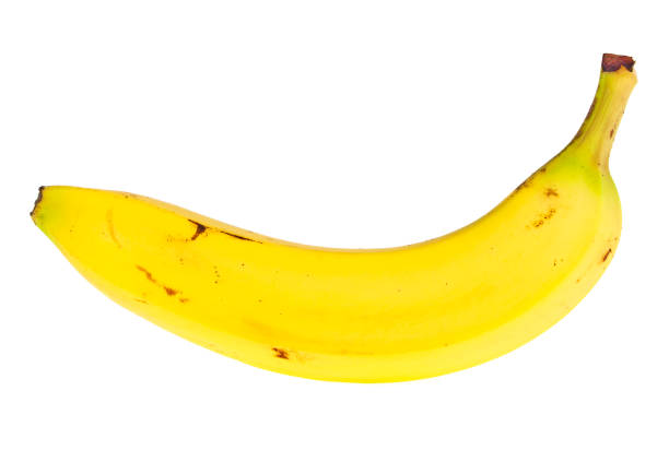 istock Ripe banana isolated on a white background 925167384