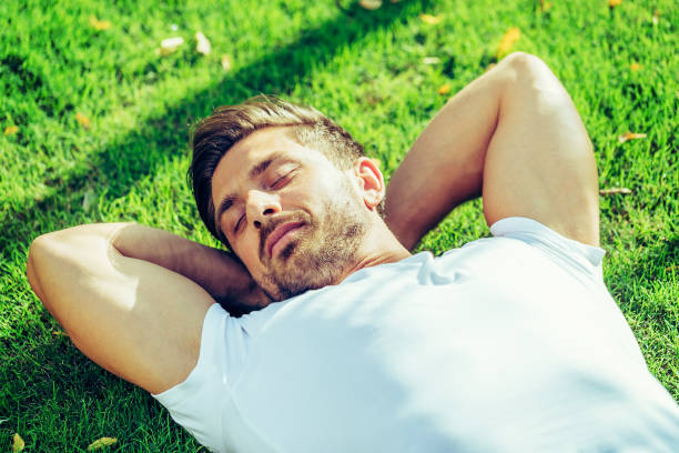 istock Taking a short nap in the garden. 925170648
