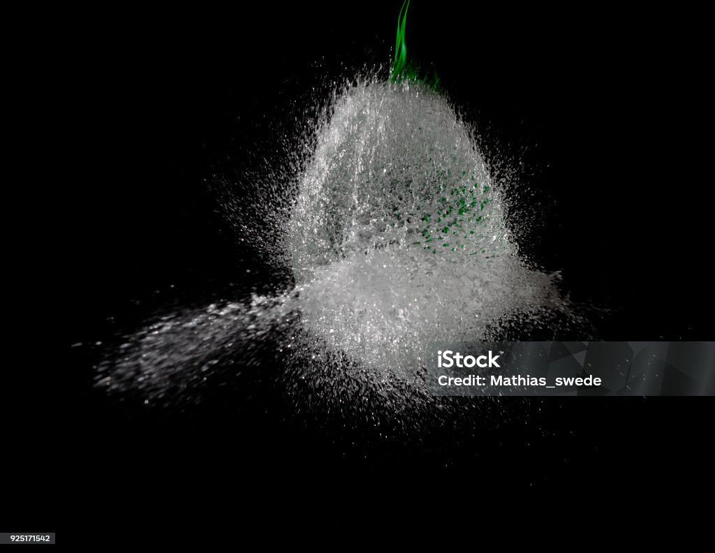 Water Balloon Exploding Stock Photo - Download Image Now - Balloon ...