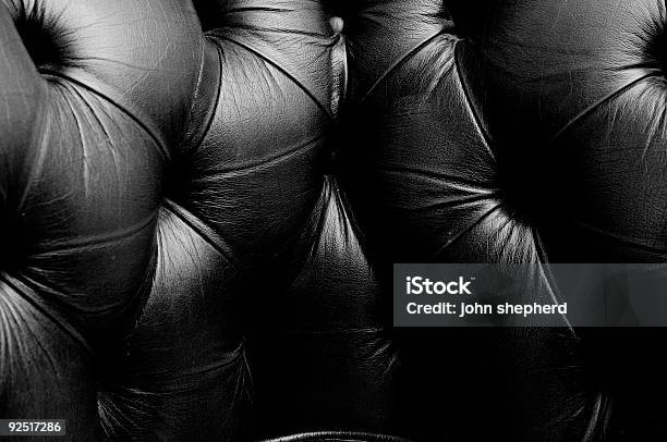 Abstrakt Hintergrund Gealtertem Leder Couch Haut Schwarze Weiß Stockfoto und mehr Bilder von Abstrakt