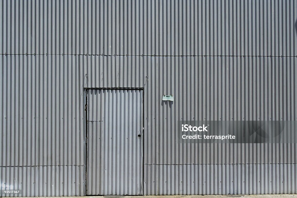 corrugated Verkleidung - Lizenzfrei Alt Stock-Foto
