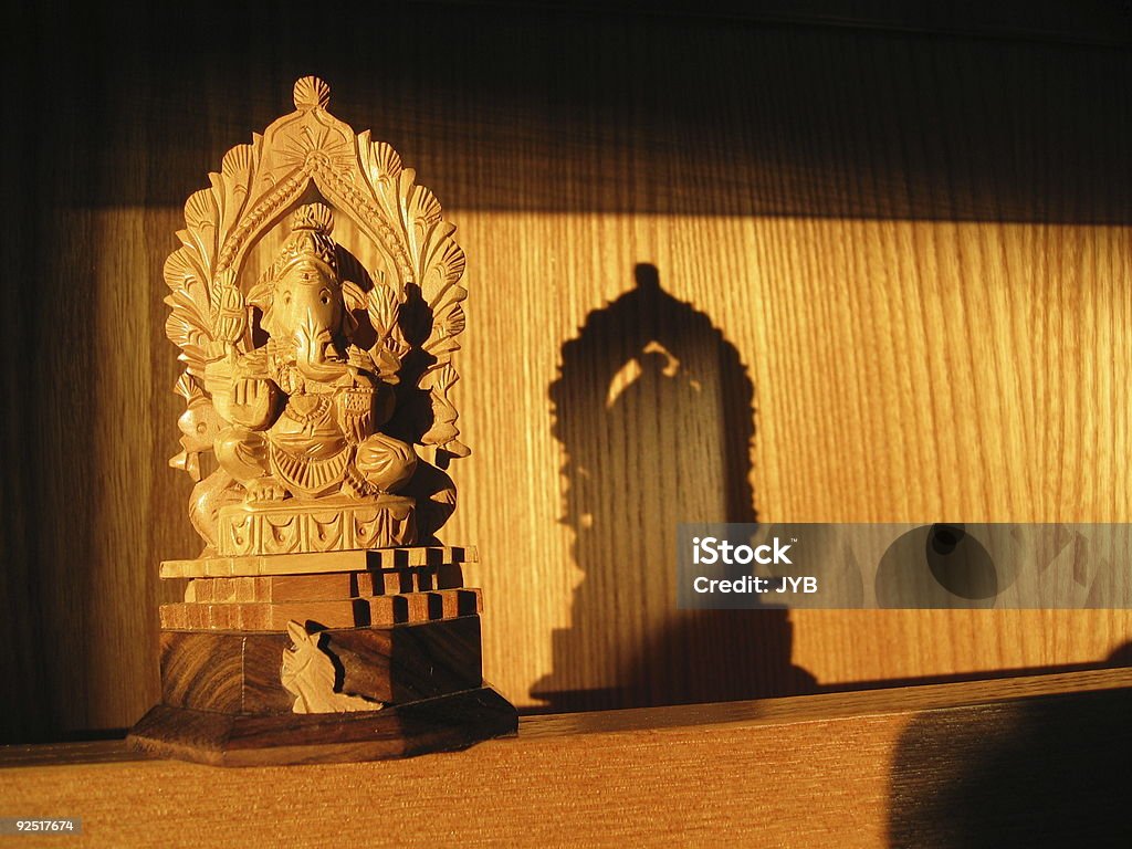 Ganesh tôt le matin de lumière (paysage - Photo de Art libre de droits