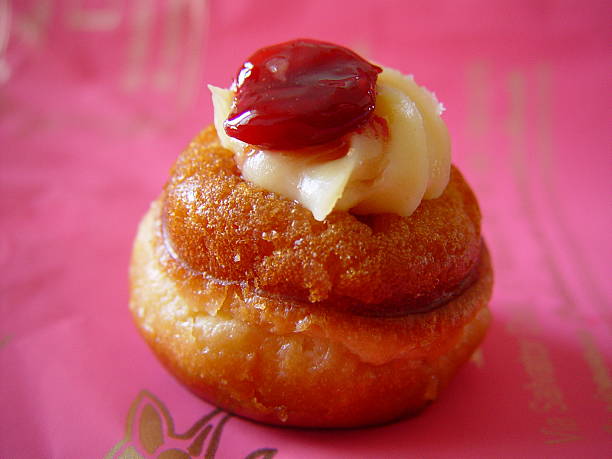 istock Baba au Rum with Whipped Cream and Cherry 92517740
