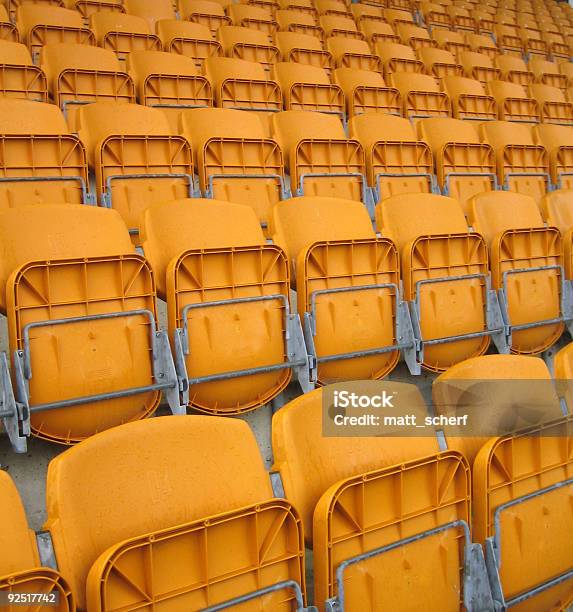 Empty Seat Patterns Stock Photo - Download Image Now - Abstract, Backgrounds, Bleachers